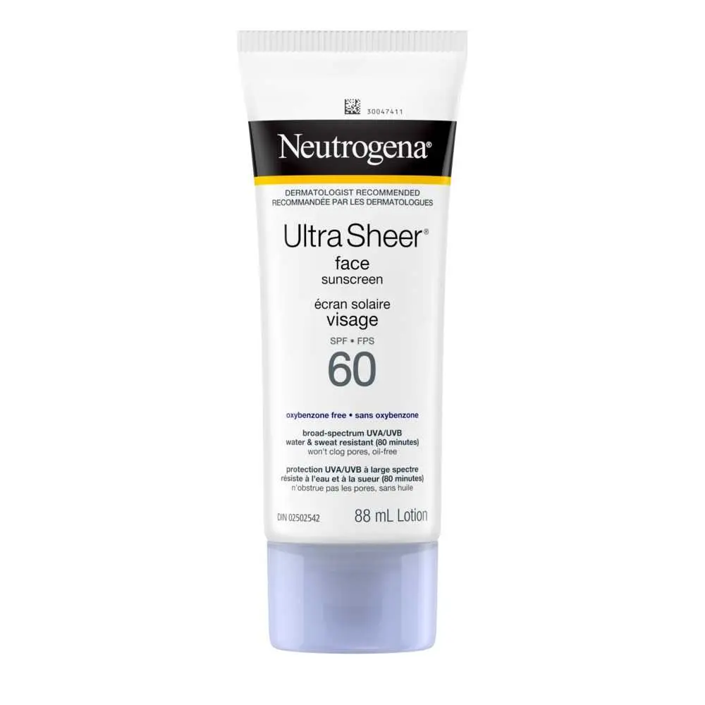 NEUTROGENA® ULTRA SHEER® Face Sunscreen SPF 60