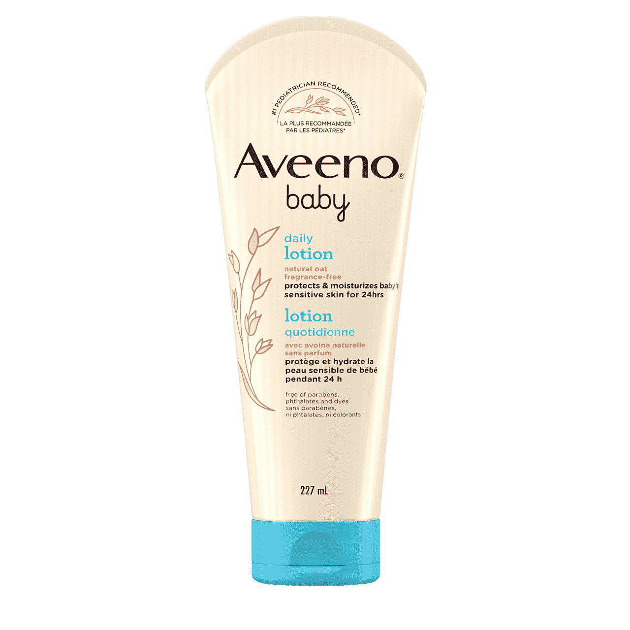 Flacon de 227 ml de la lotion quotidienne AVEENO® Baby 