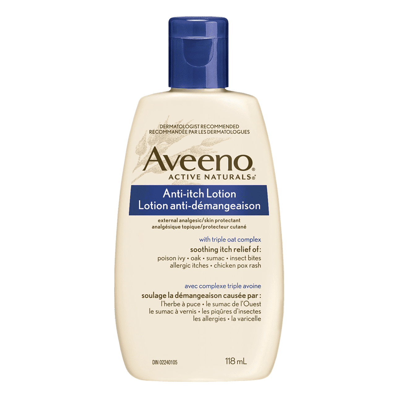 AVEENO® Anti-itch Lotion, 118ml bottle