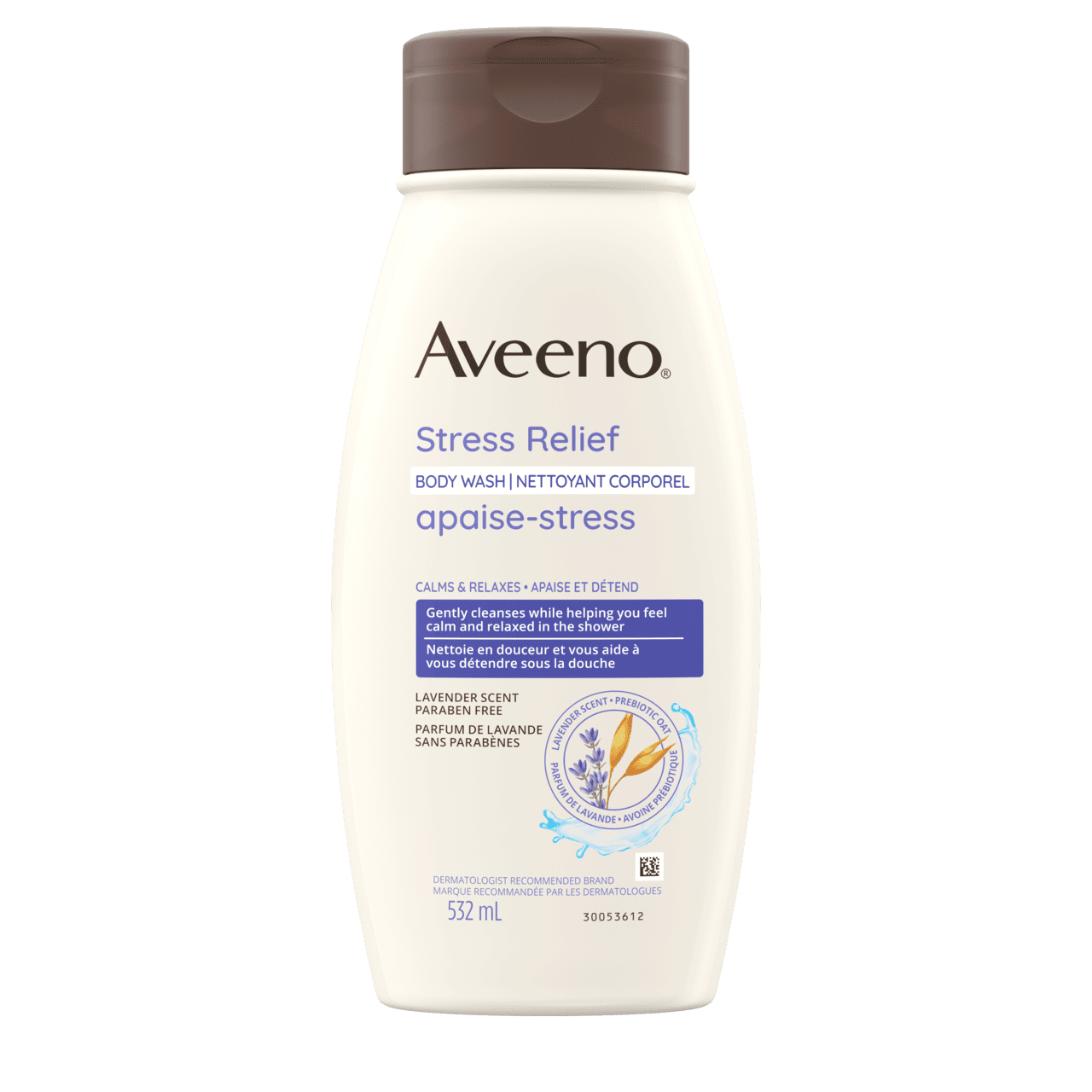 Gel nettoyant apaise-stress Aveeno®, Flacon de 532 ml