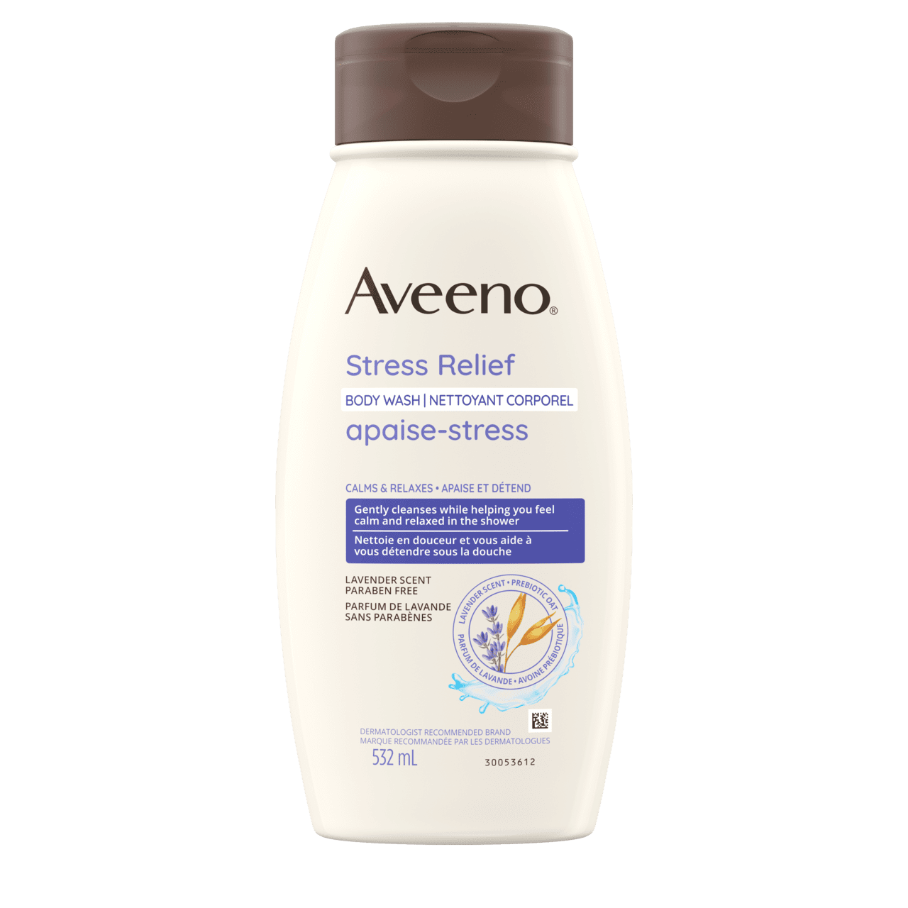Gel nettoyant apaise-stress Aveeno®, Flacon de 532 ml