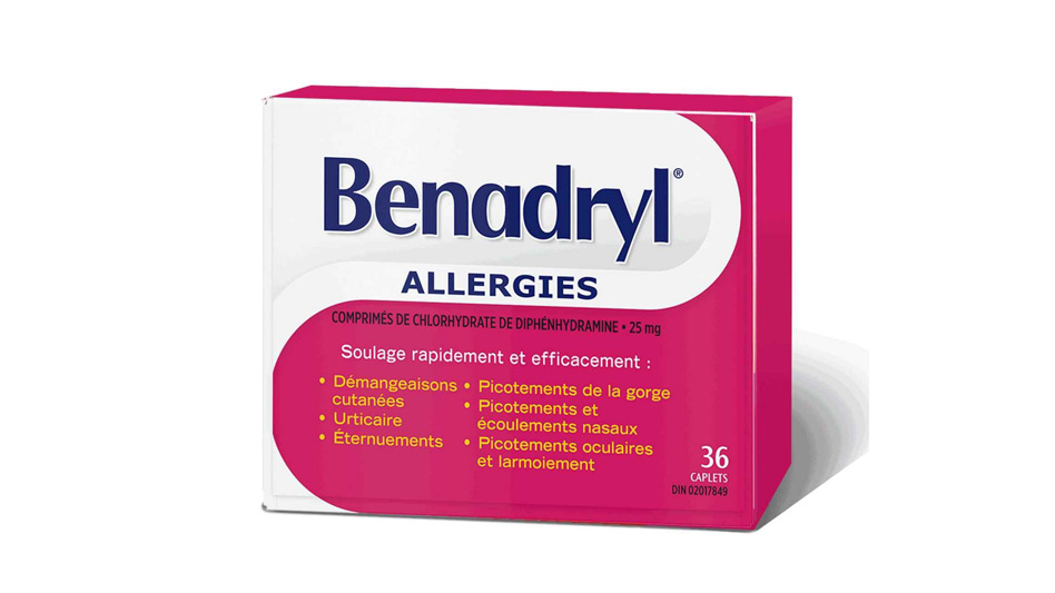 Comprimés BENADRYL® Allergies, 36 caplets