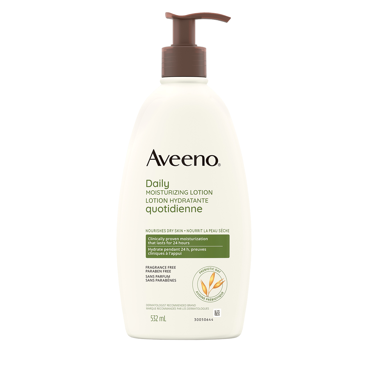 Lotion hydratante quotidienne AVEENO®, Pompe, 532 ml