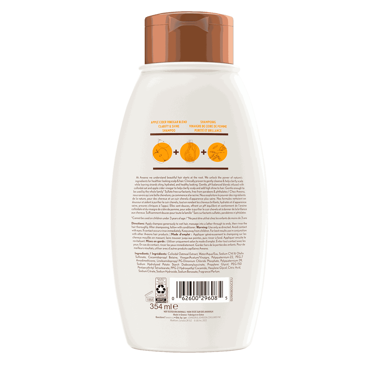Aveeno apple cider vinegar shampoo discount