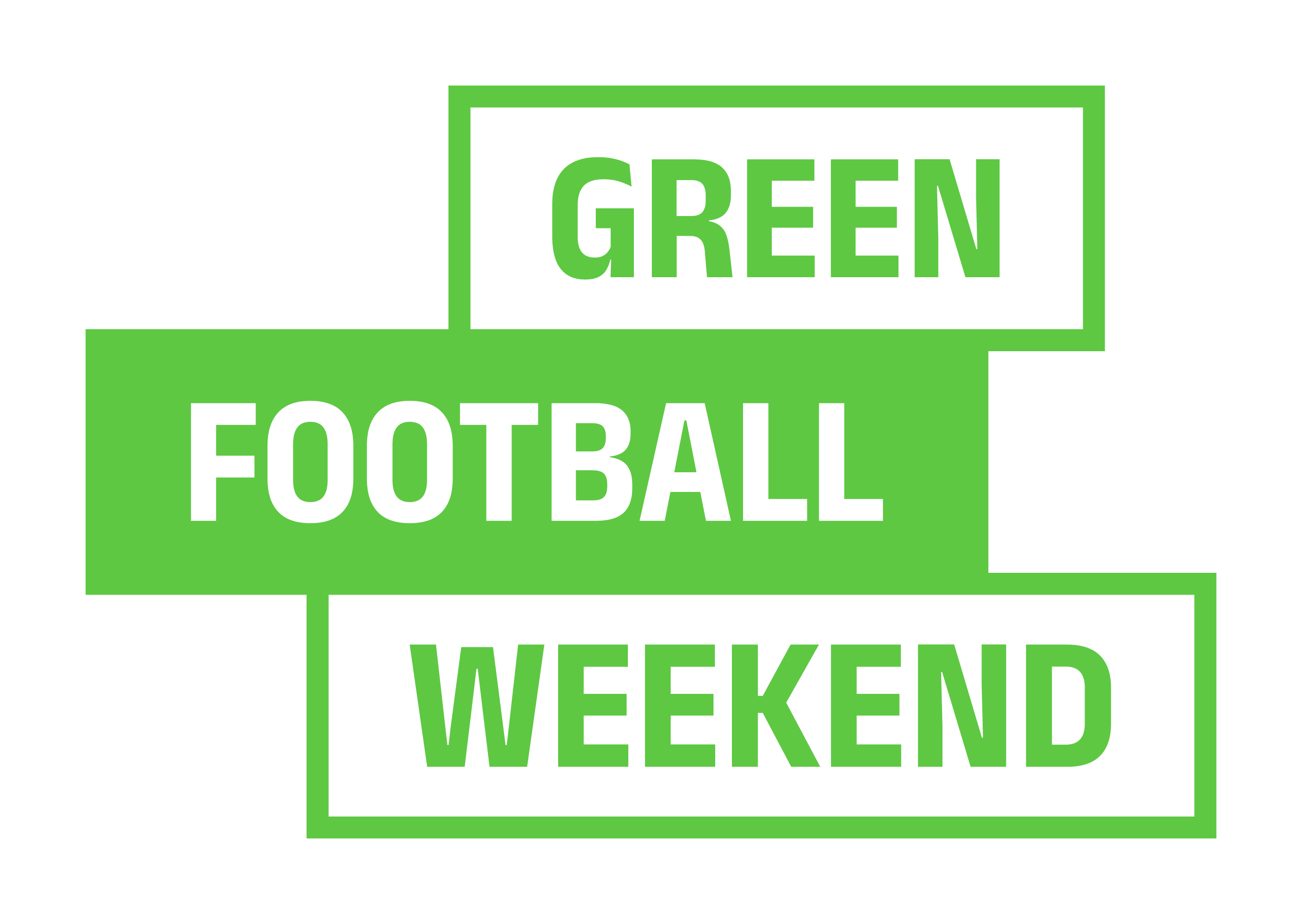 Green Football Weekend logo