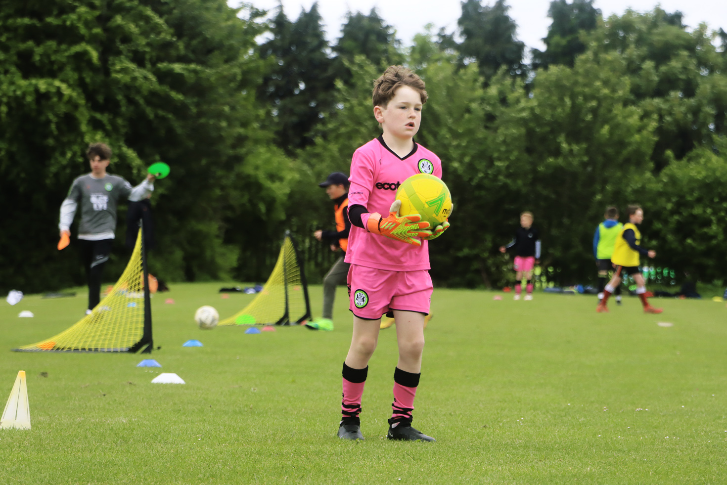 Pre-season football camps in the UK