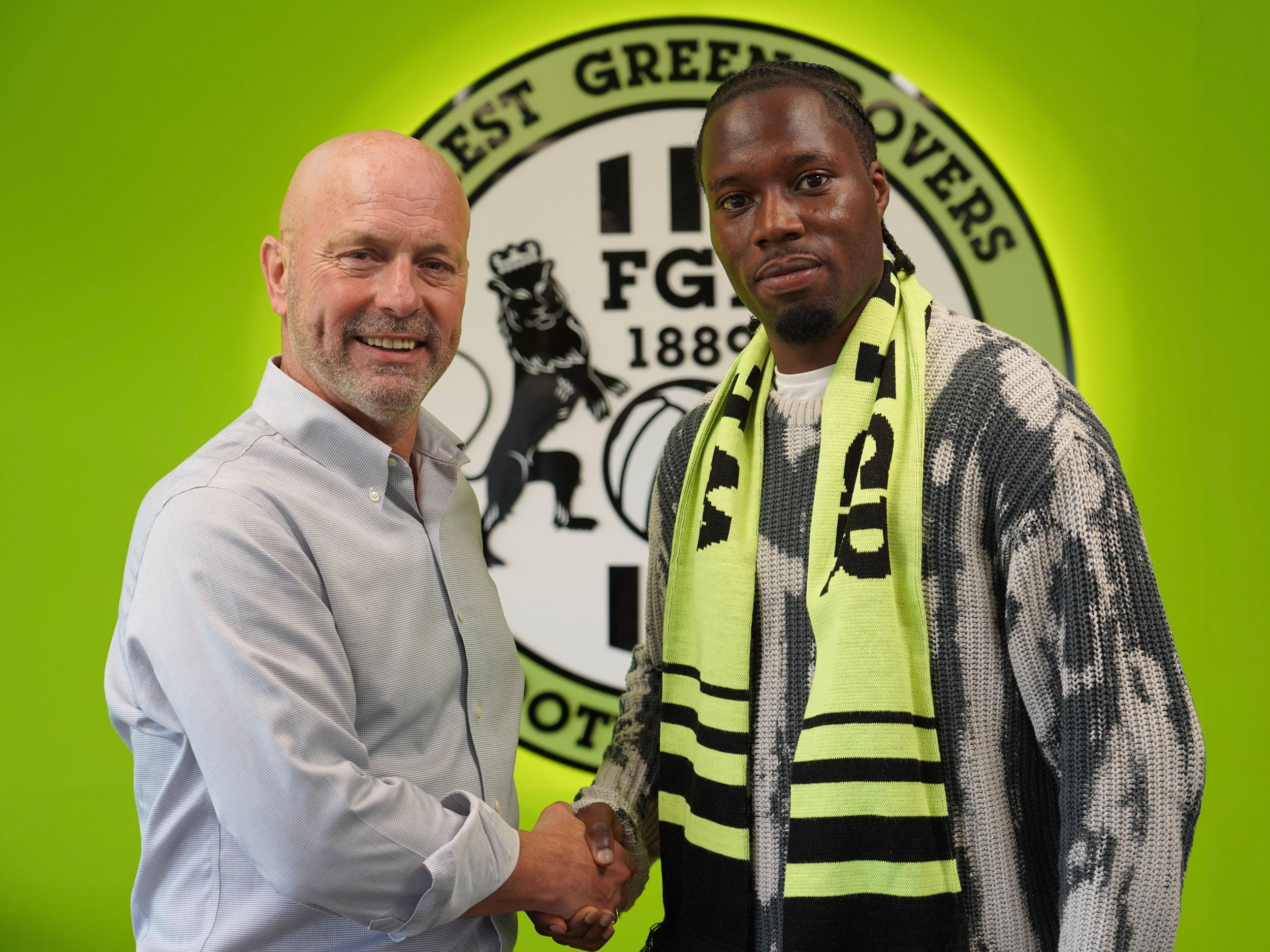 Yahaya meets Mark Bowen