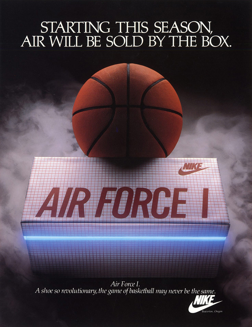 air force 1 advertisement