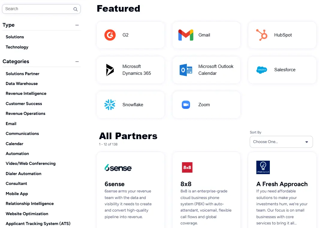 ZoomInfo integrations
