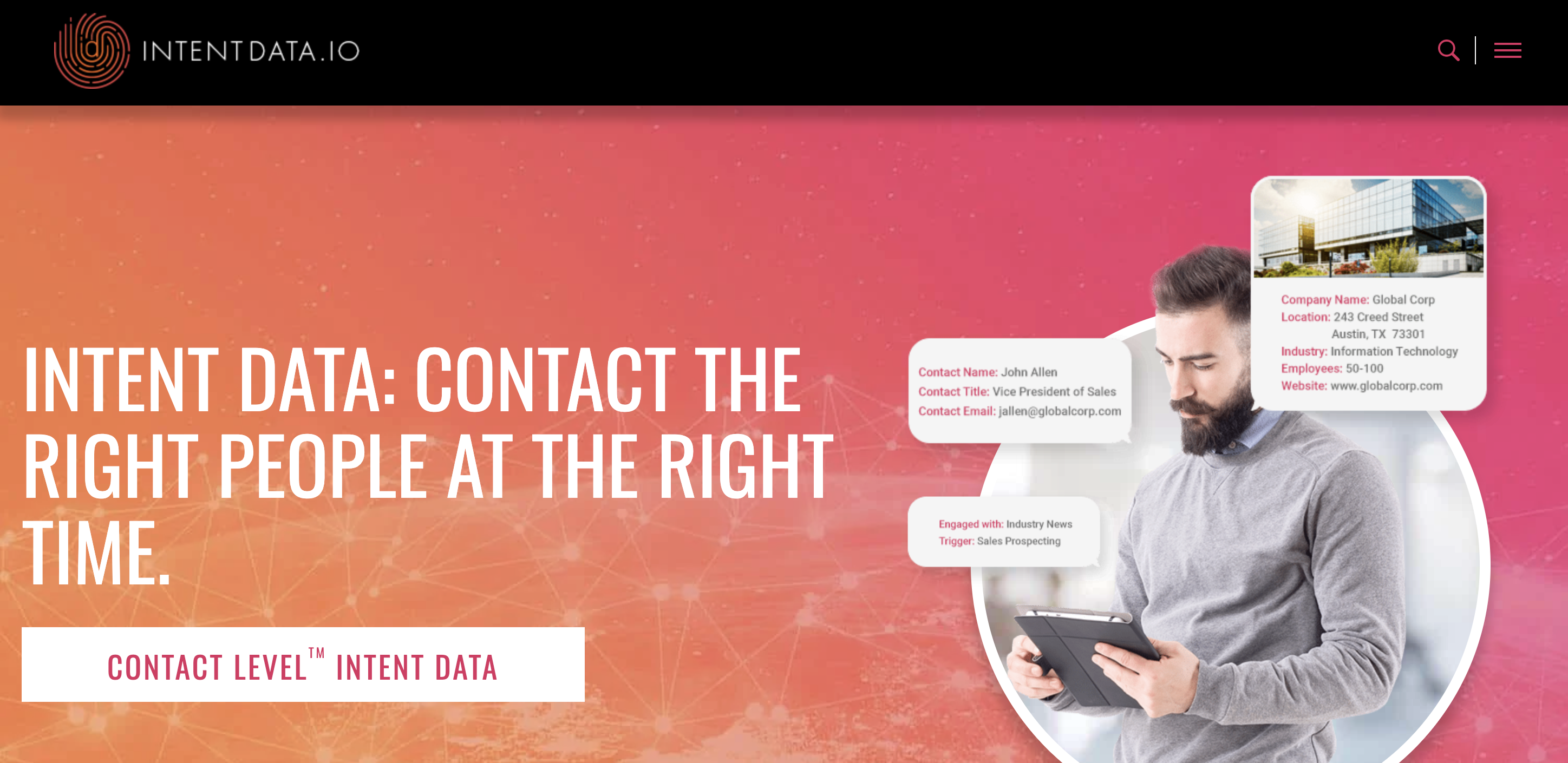 intentdata-dot-io-homepage