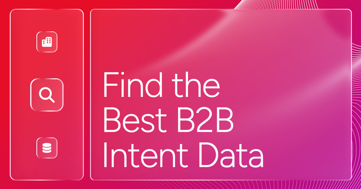 OG Image 9 Best B2B Buyer Intent Data Tools [2026]