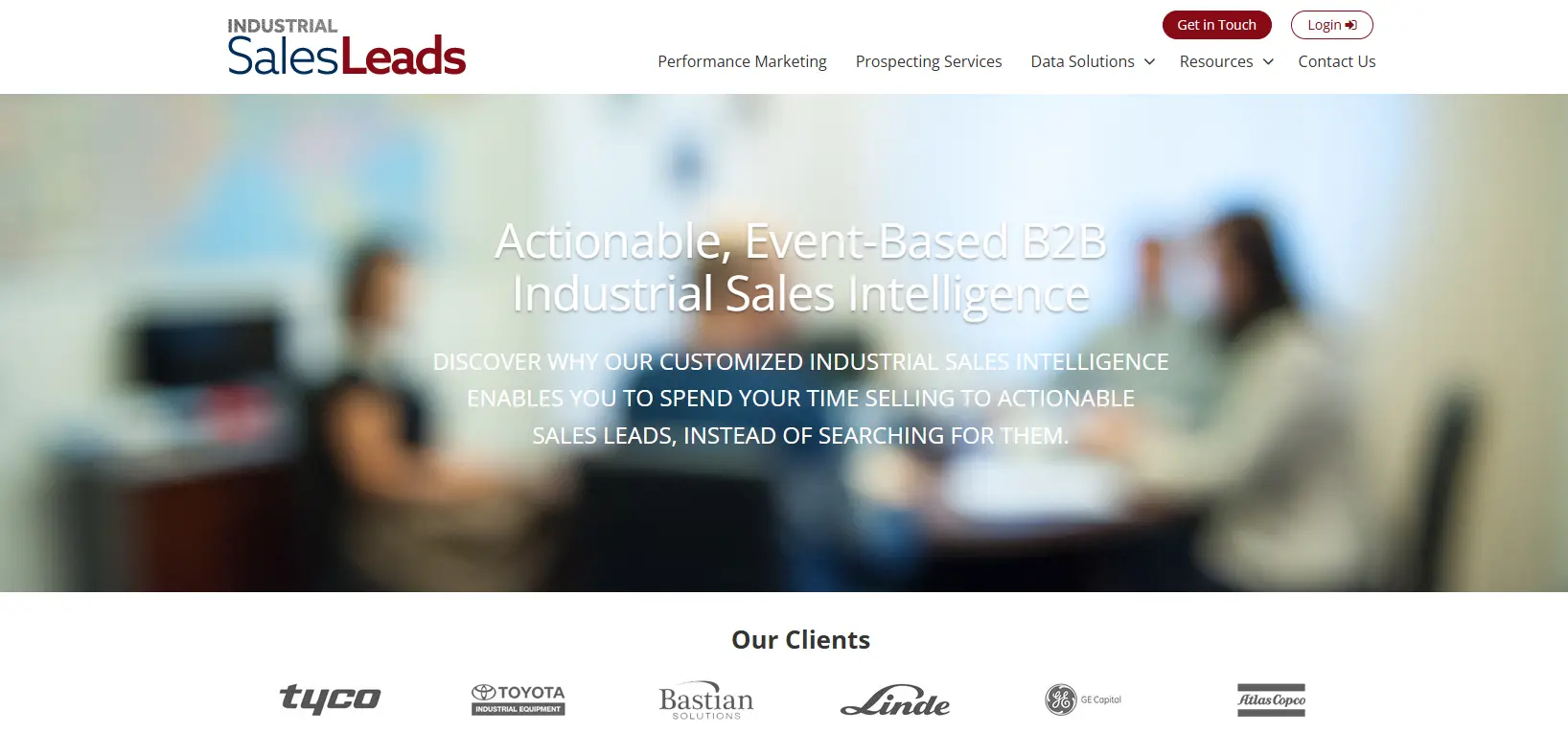SalesLeadsInc homepage