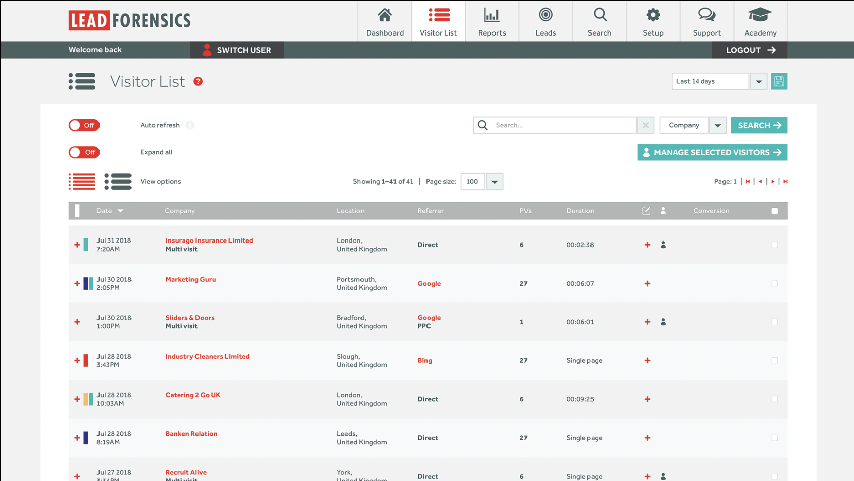 lead-forensics-screenshot