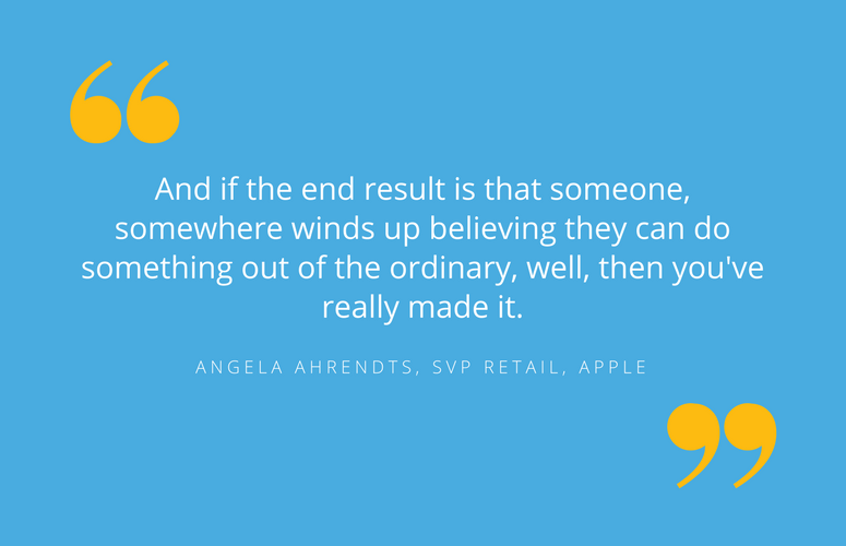 Motivational business woman quote.