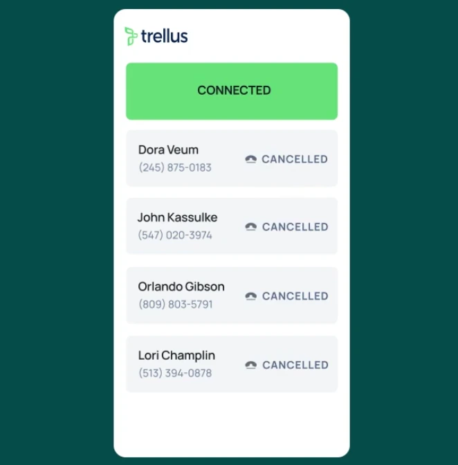 Trellus parallel dialer
