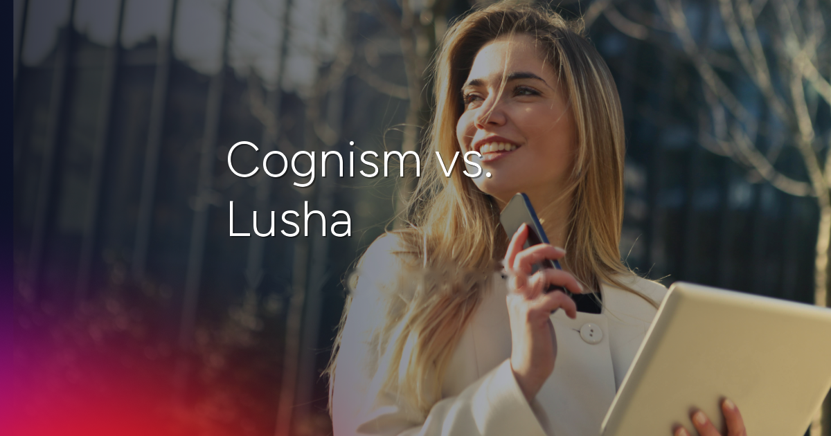 Cognism vs. Lusha