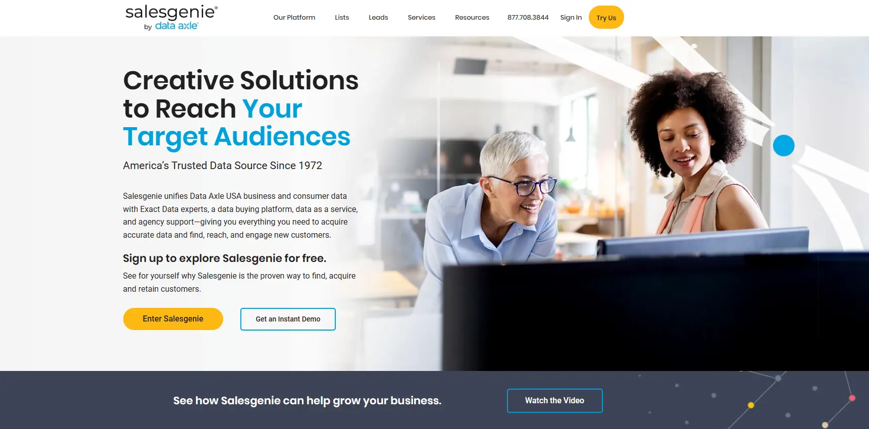 Signalgenie homepage