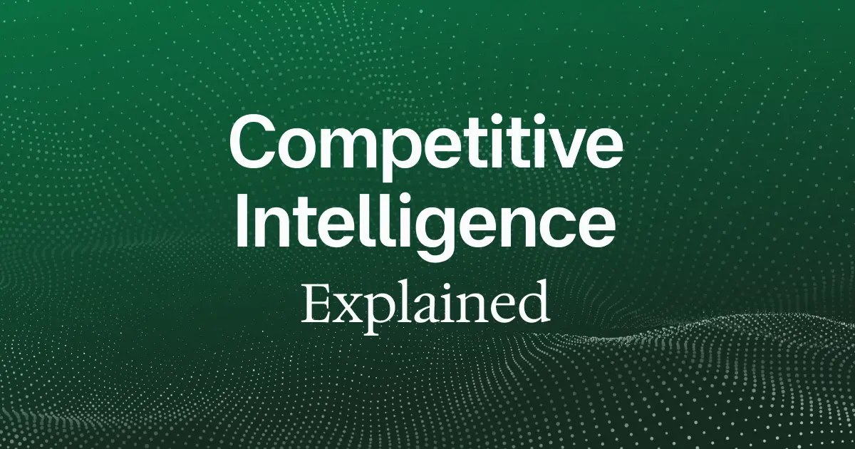 og-what is competitive intelligence