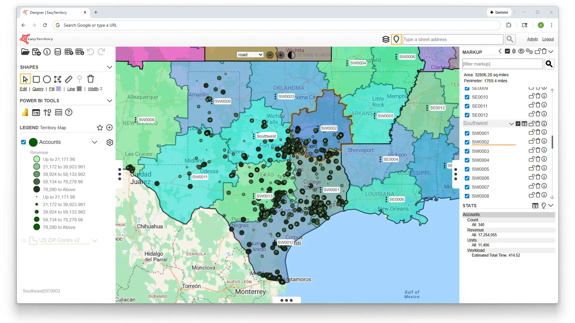 EasyTerritory-Territory management