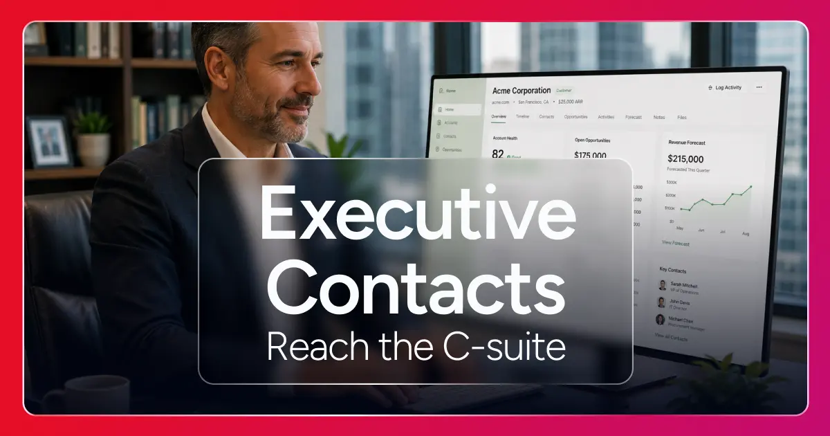 og-executive contact database