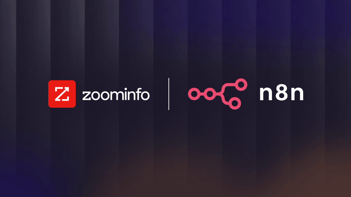 n8n Now Powered by ZoomInfo's GTM.AI as the GTM Context Layer for Sales Workflow Automation