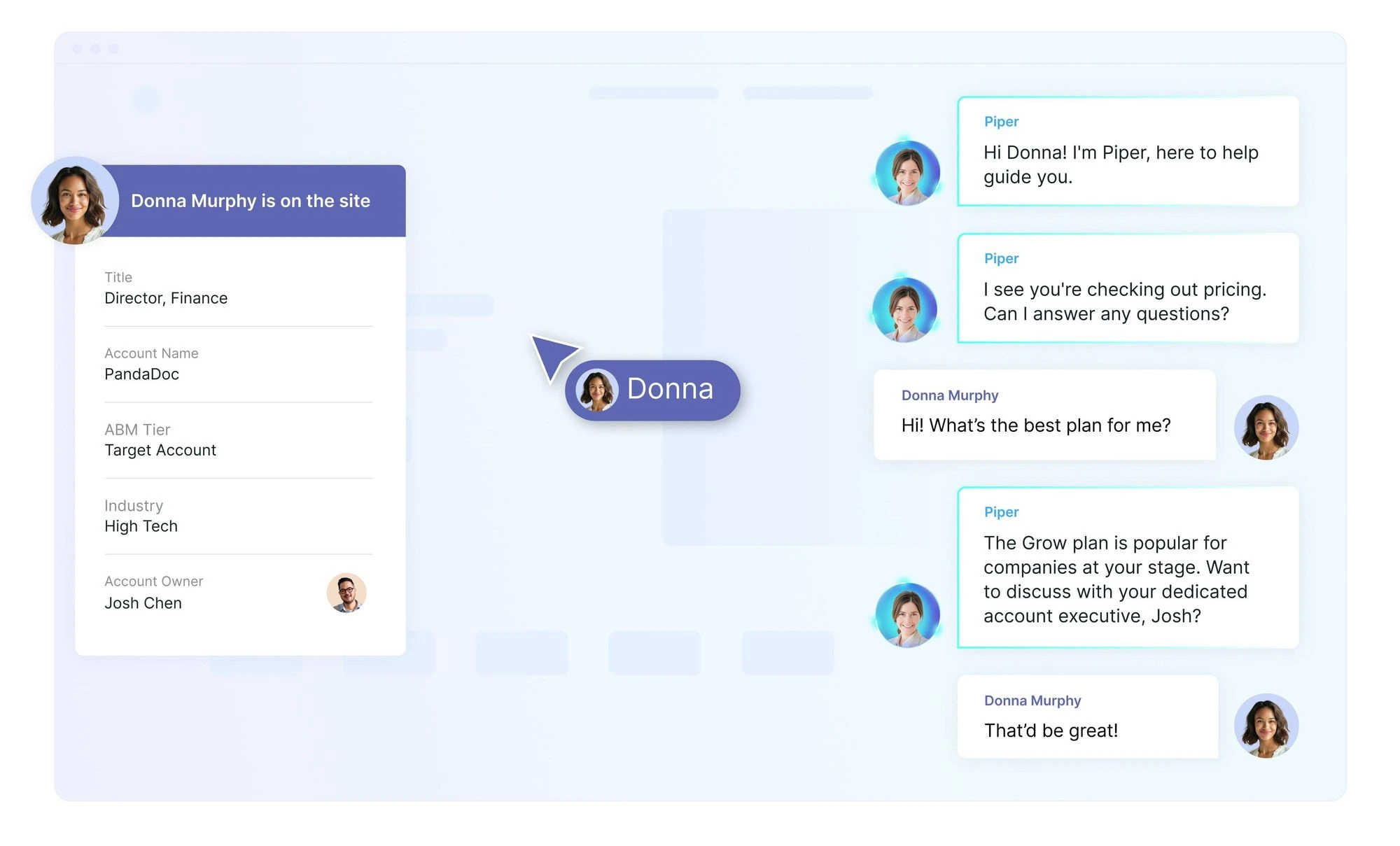Qualified live chat