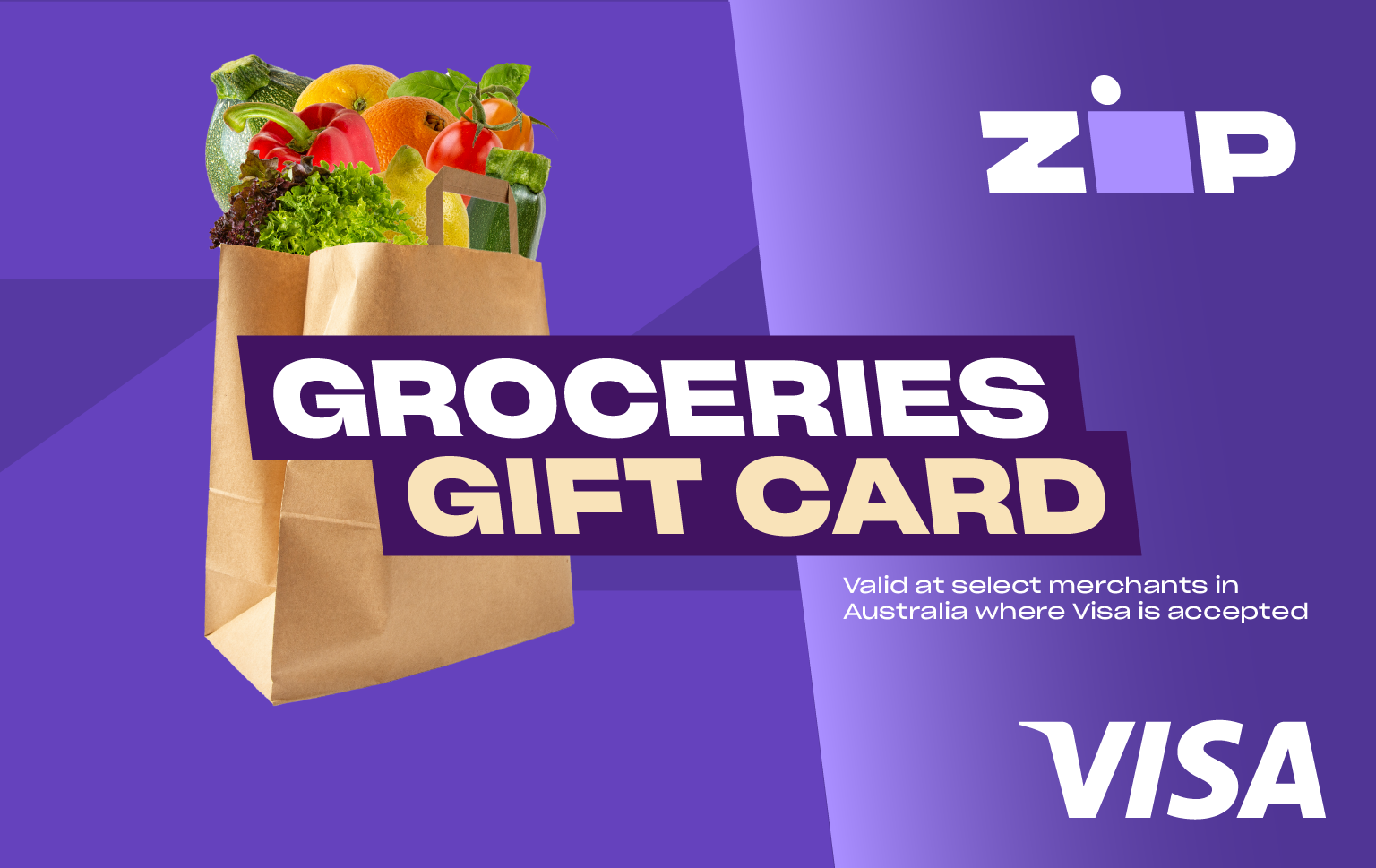 Zip Visa Groceries