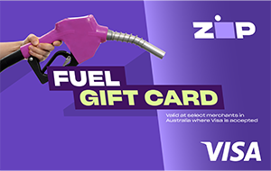 Zip Visa Fuel Gift Card