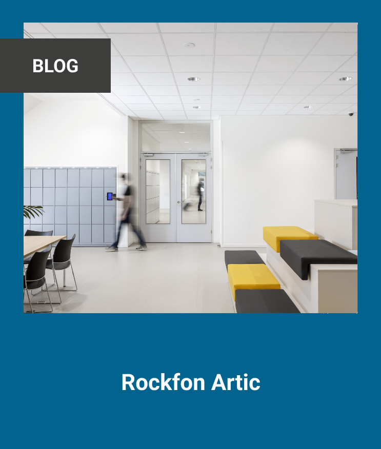 The image shows Rockfon’s artic.