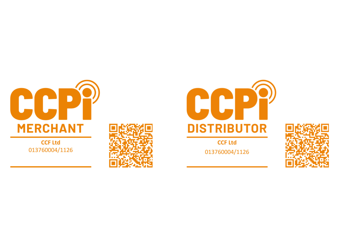 CCPI merchant and CCPI distributor logos