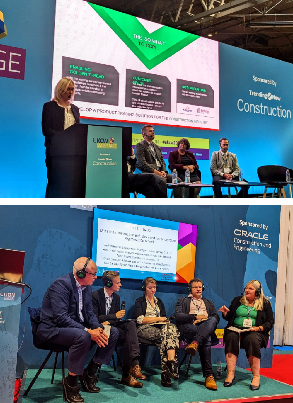 UK Construction Week took place at the NEC in Birmingham on the 3rd to 5th October 2023, and we were proud to be a part of the conversation around the future of the construction sector.