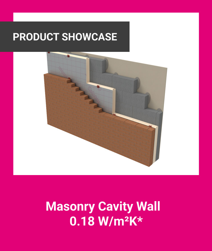 The image shows Celotex’s Mansory Cavity Wall