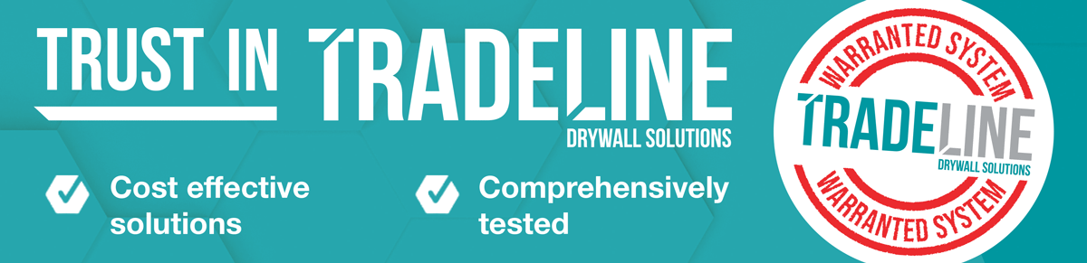 Tradeline drywall solutions banner