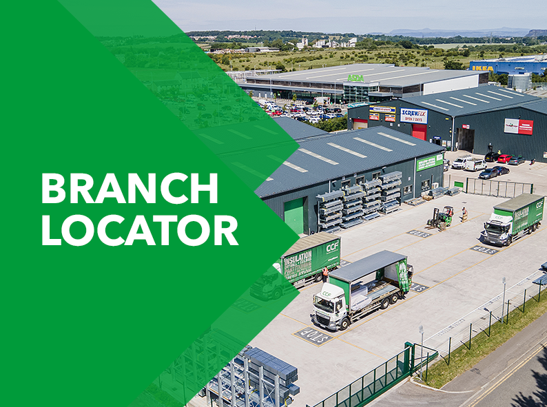 Image of a CCF branch and the text reads: Branch Locator