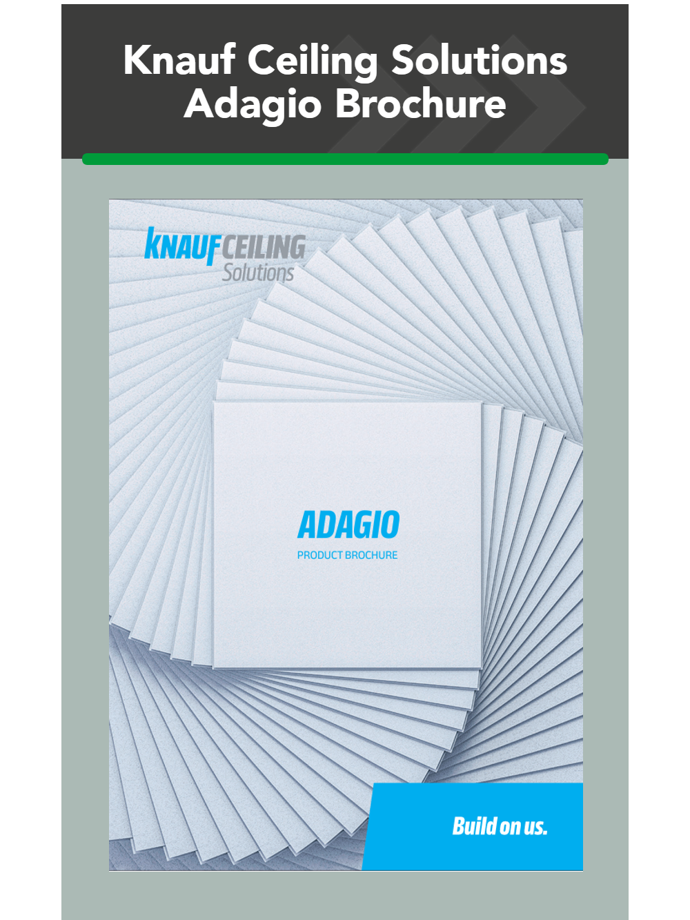 Knauf Ceilings Solutions Adagio Brochure