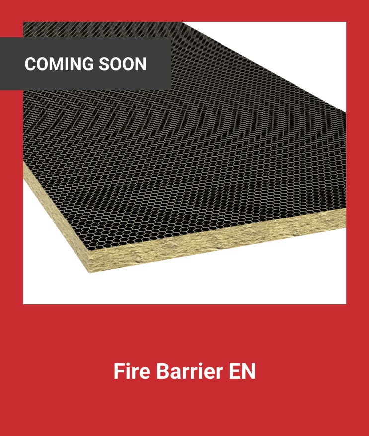 The image shows Rockwool’s fire barrier 