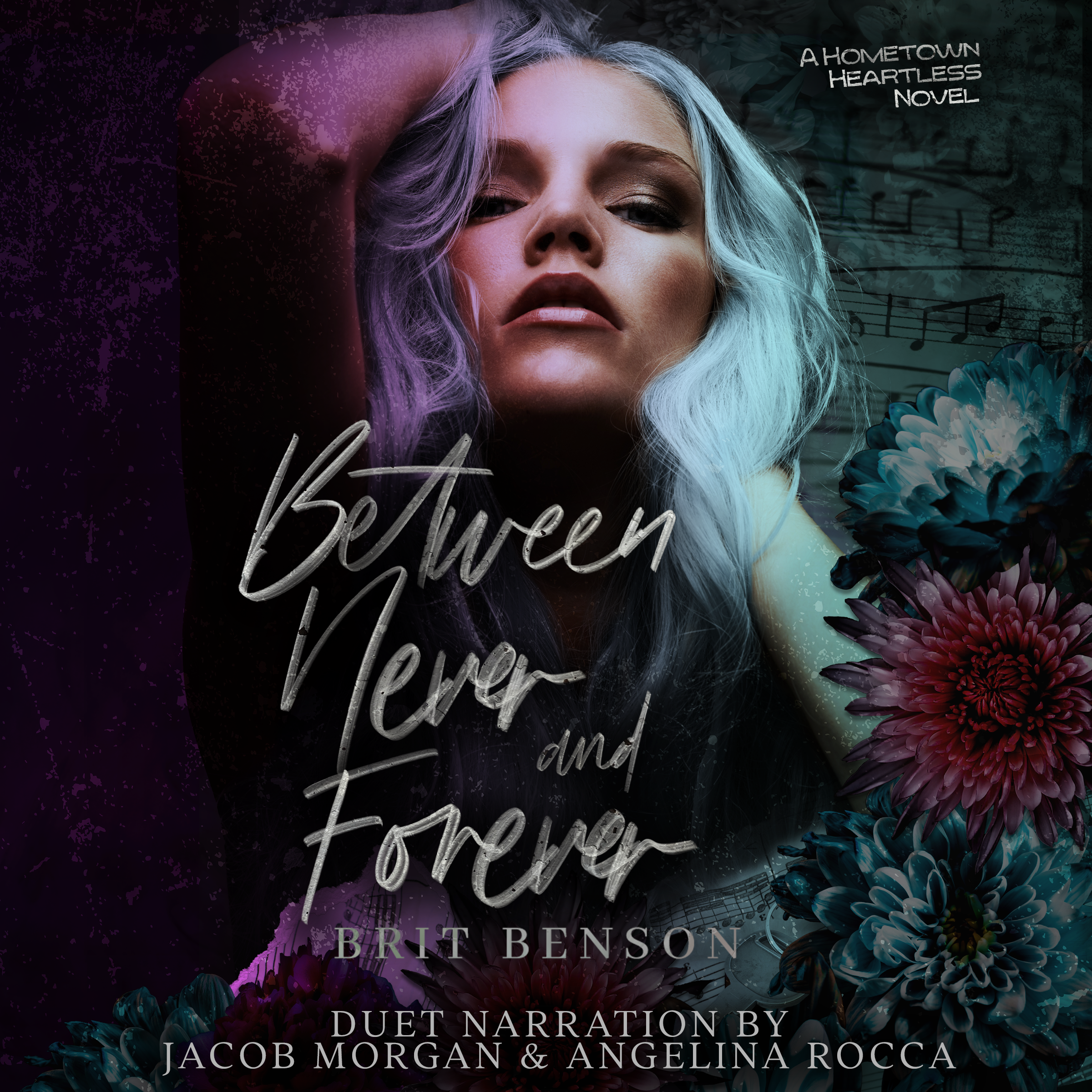 cover art file for between never and forever by brit benson