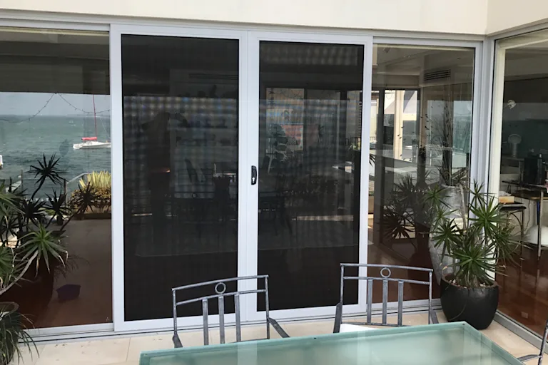 Enclose entertaining areas