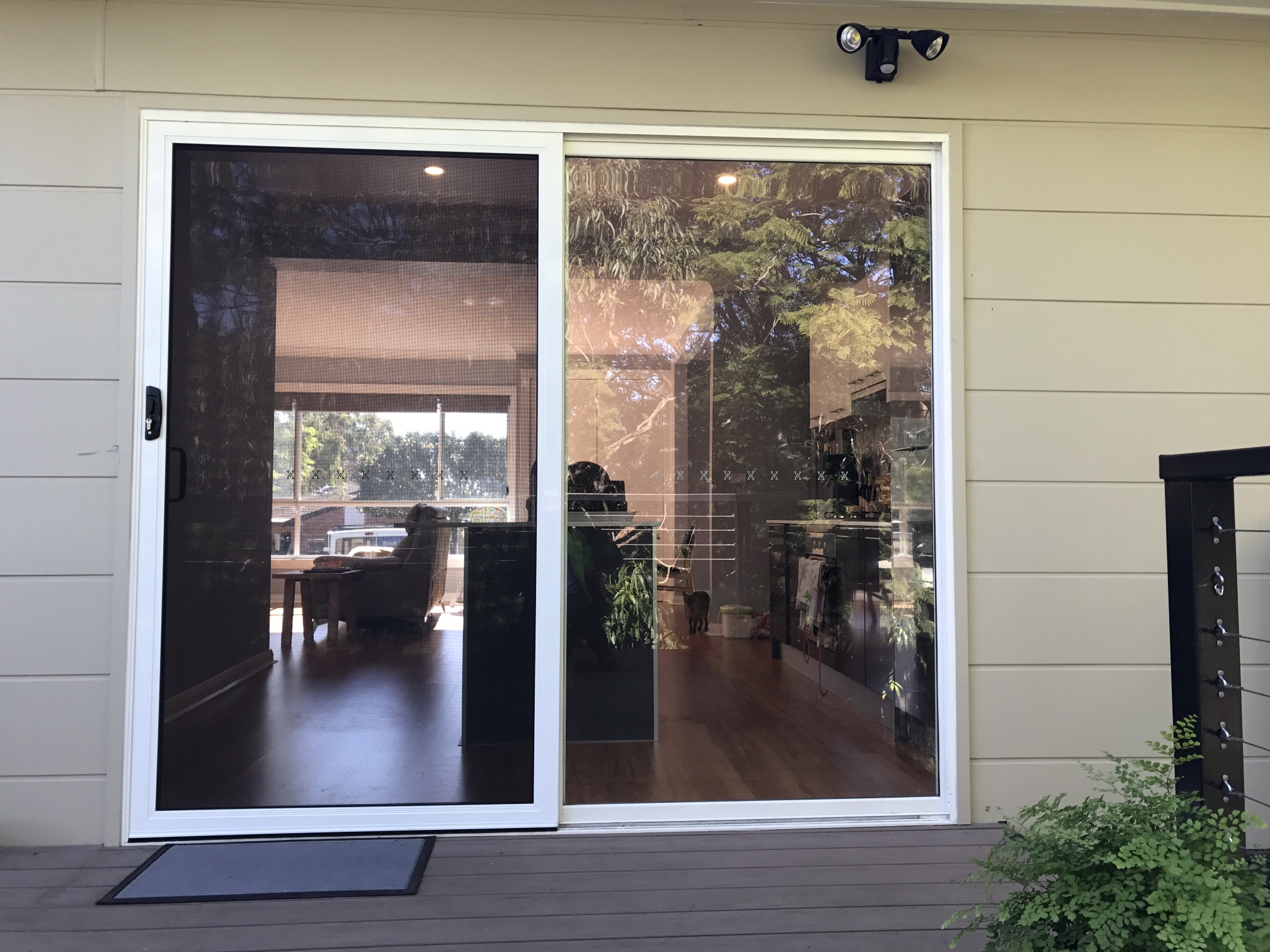 Graphic - Tough Sliding Door