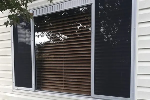 Security window screens