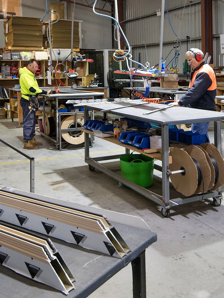 Custom fabricated product ready to install