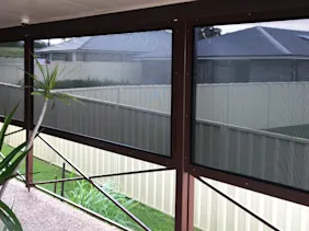 Low-Vis Security Window Screen