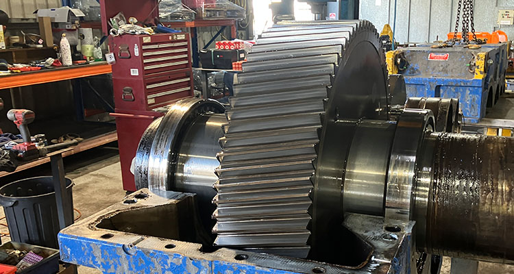 A critical gearbox rebuild against the clock