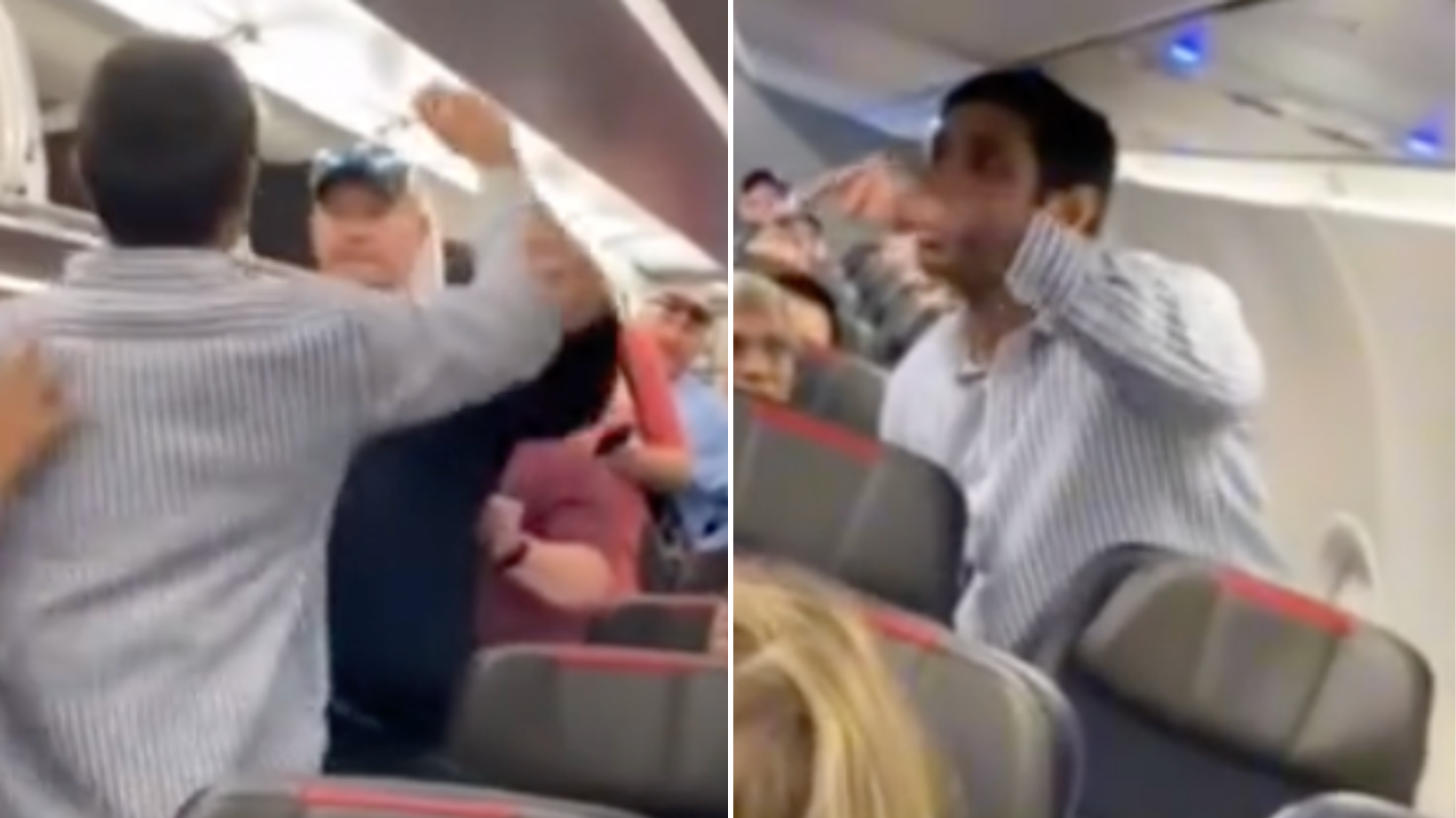 Passenger On American Airlines Flight Arrested After Chaotic Incident ...