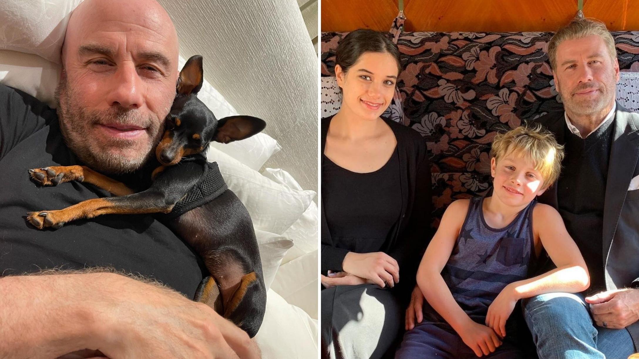 John Travolta Shares Bit Of Family Christmas Quality Time Between Him