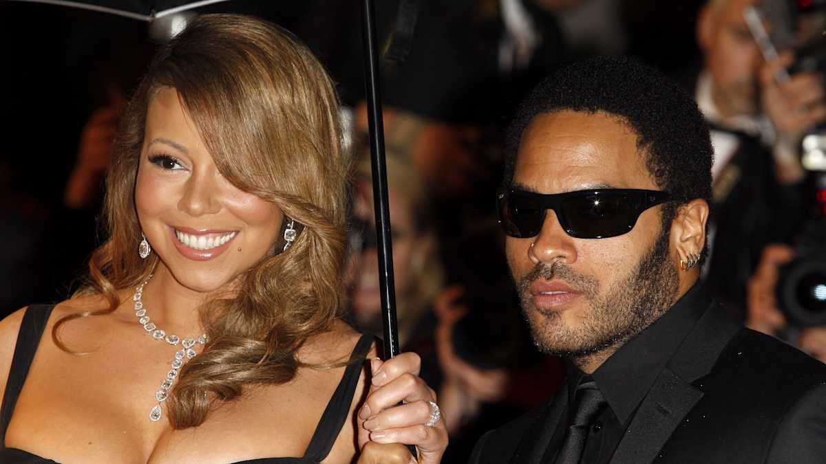 Mariah Carey and Lenny Kravitz Mariah Carey and Lenny Kravitz