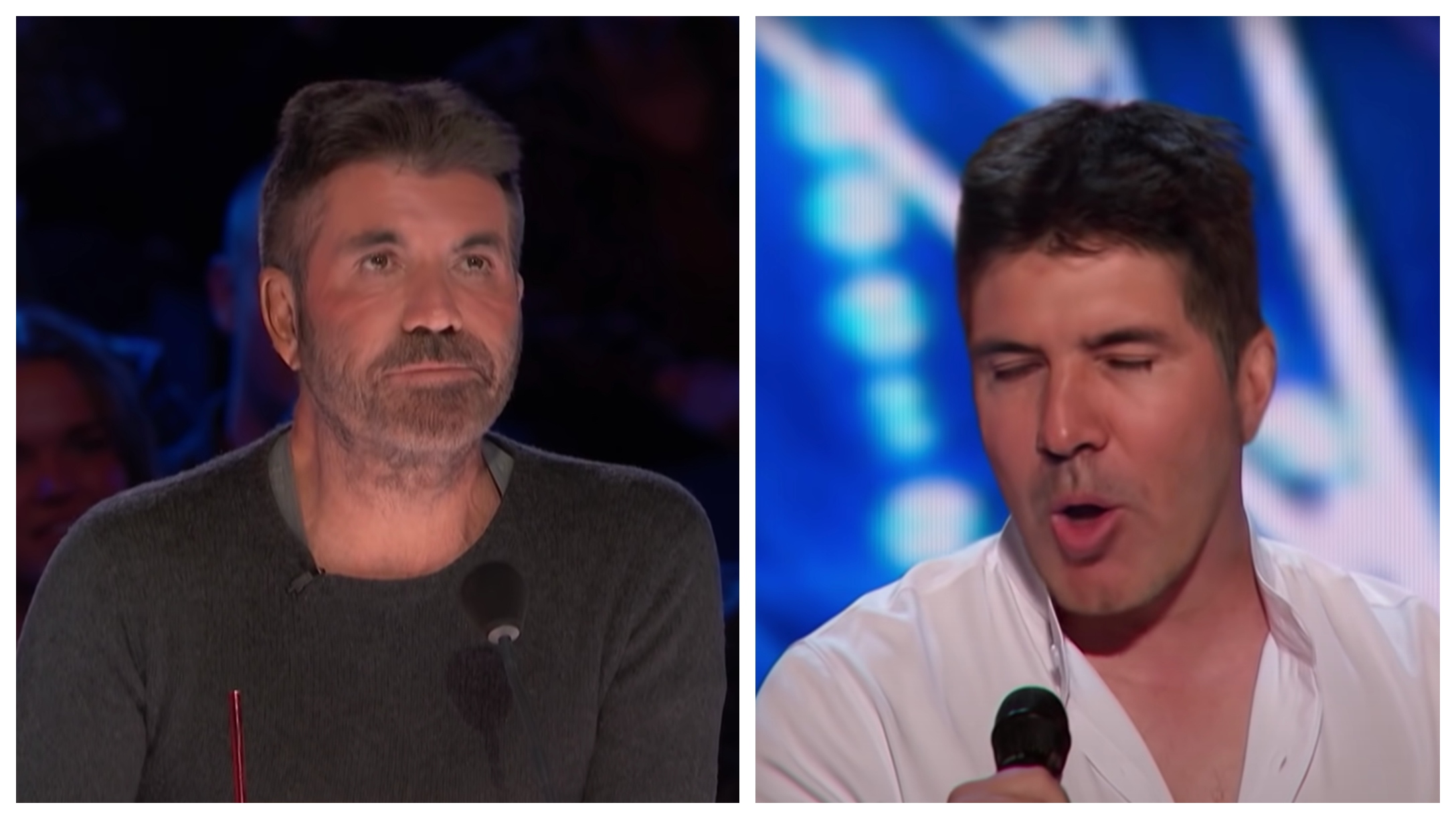 This Is The Closest You Ll Ever Get To Seeing Simon Cowell Singing On Agt Littlethings Com