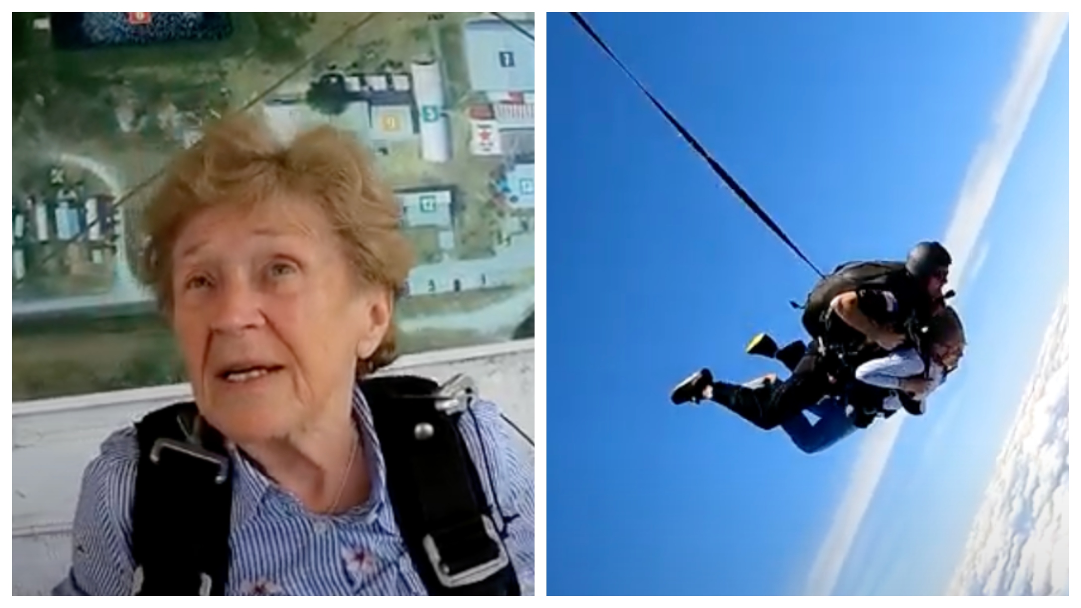 84Year Old Skydiving Grandma Halfway To 1,000 Jump Goal(02)