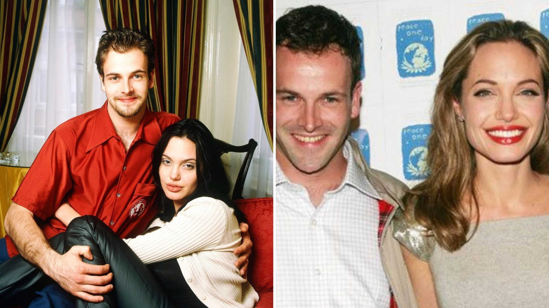 Angelina Jolie Visited Ex Jonny Lee Miller's Home With Wine And Some  Suspect Reunion Fling 
