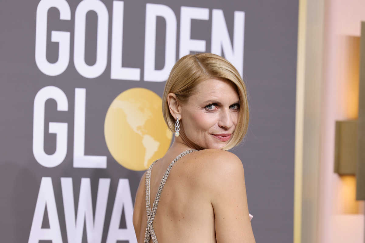 Claire Danes at Golden Globes After Announcing Her Pregnancy